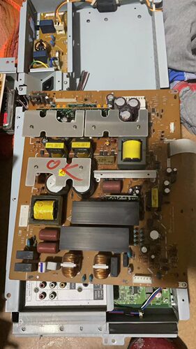 原装日立HITICHI 42PD5000TC电源板 MPF7409 PCPF0038测试
