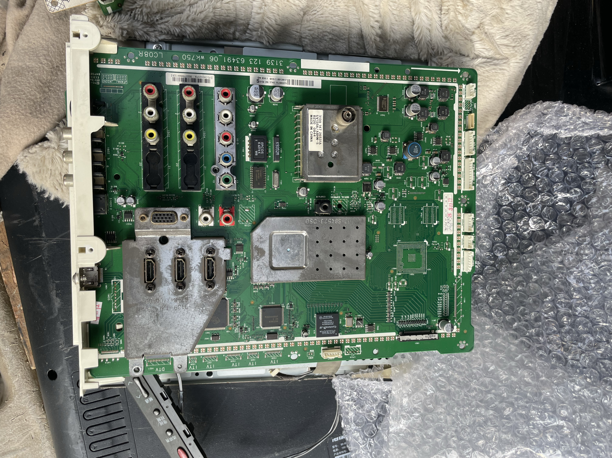 42PFL7603/93主板3139 123 6349106 WK750屏LC