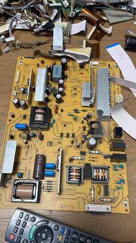 原装夏普LCD-46LX710A电源板RUNTKA662WJQZ LC0914-4001CC