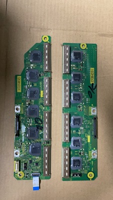 原装松下TH-42PV8C 80C 缓冲板 TNPA4399 TNPA4400 一对实物图