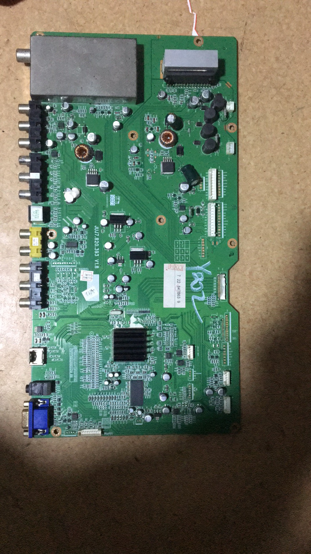 原装长虹等离子PT42600NHD主板 JUJ7.820.393 屏 S42AX-YD03/YB03