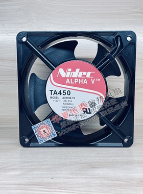 原装正品NIDEC TA450 A30108-10 115V 0.26A/.21 12038 12CM 风扇