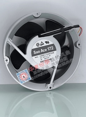 全新三洋 SanAce172 109E1724K508 24V 1.3A 17251 圆形 散热风机