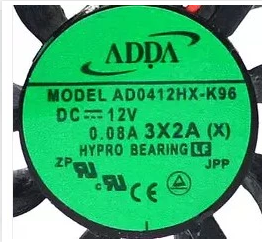 AD0412HX-K96 AD0412HX-K90 12V 0.08AADDA 4007超薄静音散热风扇