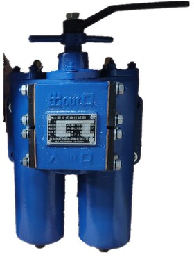 双筒网片式滤油器 SPL-40润滑油过滤不锈钢丝网片118202目耐腐蚀