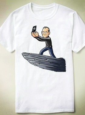 GEEKprogrammer极客程序员SteveJobsphonekingT-ShirtT恤