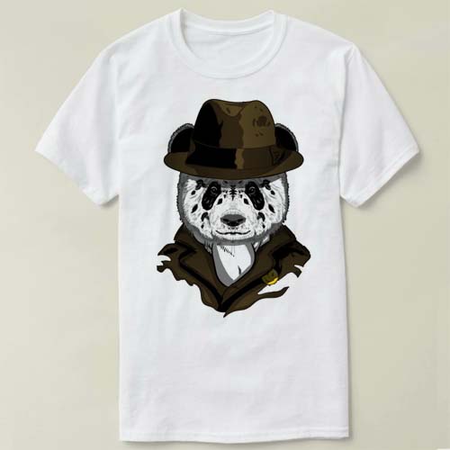 PandaRorschach上衣衣服DIYT-ShirtT恤衣服