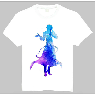 Bungo Stray Dogs T-shirt 文豪野犬 T恤 动漫T恤 白色短袖T恤