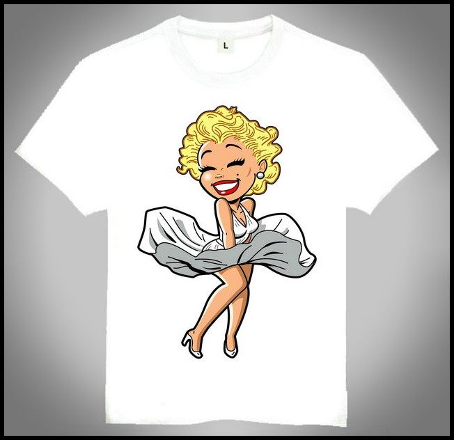 marilynmonroet-shirt名人t恤玛丽莲梦露t恤欧美潮流t恤