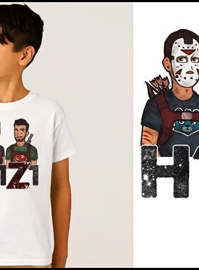 H1Z1DAYZzombiesTEE-Shirt新款圆领成人T恤班服上衣文化衫2