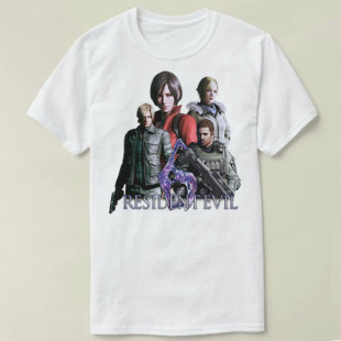 residentevil6biohazard生化危机6Shirt圆领衣服上衣T恤