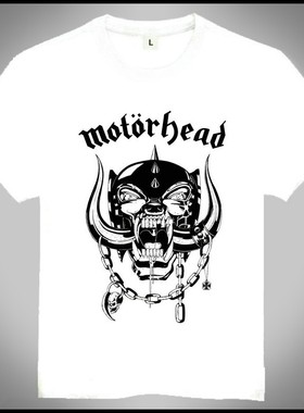 Motorhead T-shirt Motorhead T恤 白色短袖 欧美潮流 T恤