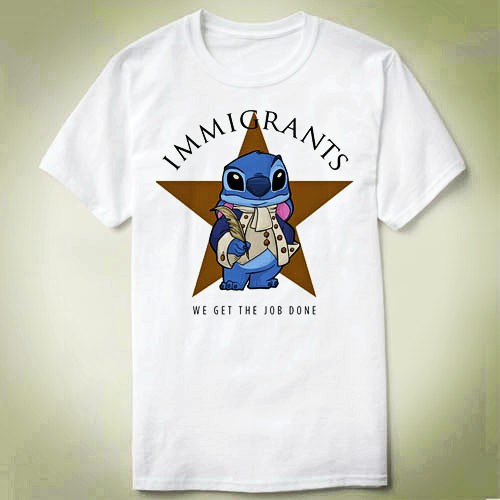 LiloandStitchHamilStitch衣服个性上衣DIYT-ShirtT恤