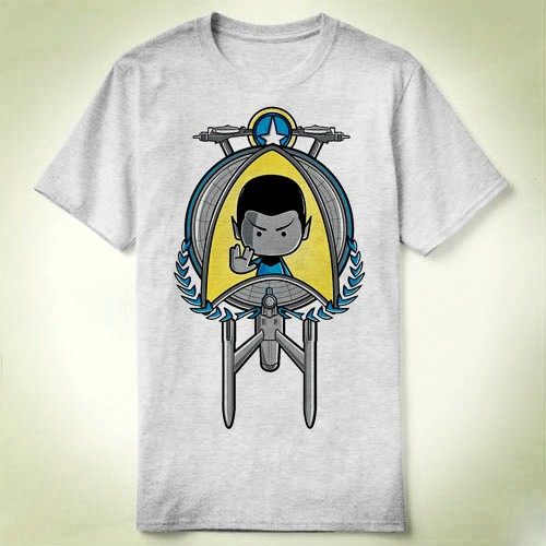 startrekSpockLiveLongProsper星际旅行衣服TeeT-ShirtT恤6