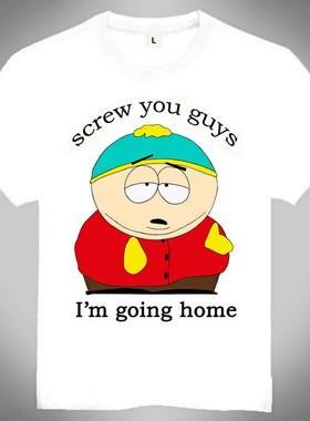 southparkT-shirt南方公园T恤Suckmyballs南方公园Cartman