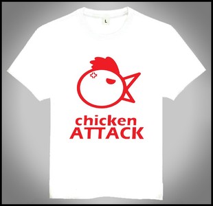 日本洗脑神曲ChickenAttackT恤 ChickenAttackT shirt短袖