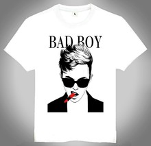 G-dragon T-shirt 权志龙Bad boy T恤 欧美潮流T恤 Big bang