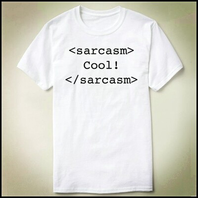 GEEKNERDprogrammer极客程序员sarcasm上衣TeeT-ShirtT恤
