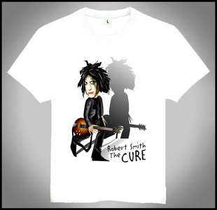 新款 shirt Cure 白色短袖 欧美潮流T恤 The T恤 cure乐队