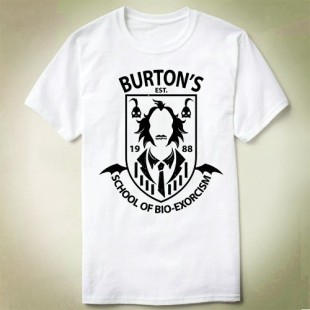 TimBurton蒂姆伯顿SchoolofBio-Exorcism上衣T-ShirtT恤