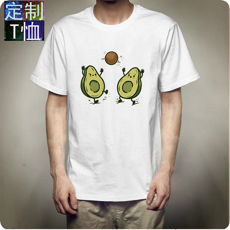 网红t恤男女ins超火短袖2021年新款定制大码韩版学生短袖体恤夏8