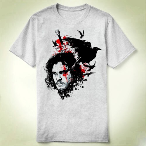 Game of Thrones 权力的游戏 圆领衣服定制成人Tee T-Shirt T恤 r