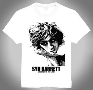 syd barrett T-shirt 名人T恤 西德 巴勒特 T恤 欧美潮流T恤