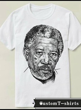 MORGAN FREEMAN  摩根弗里曼 文化衫短袖男女 T恤T-shirt7