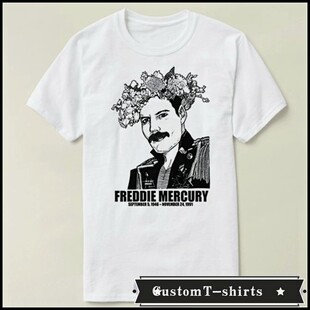 freddie mercury弗雷迪·默丘里 文化衫短袖男女 T恤T-shirt7