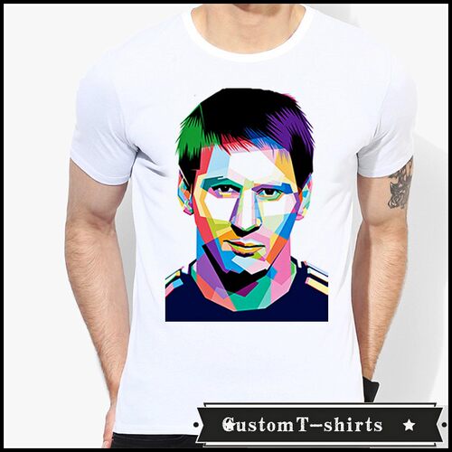 lionel messi梅西  文化衫短袖男女成人  T恤T-shirt7