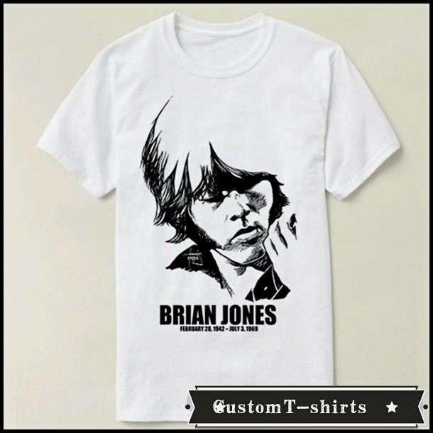 brian jones布莱恩·琼斯   文化衫礼物男女 t恤t-shirt