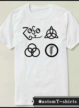 led_zeppelin齐柏林飞艇 文化衫短袖男女成人  T恤T-shirt7
