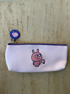 拉头 原装 特价 日单卡通动漫ip染色瑕疵pu料刺绣动物王国笔袋