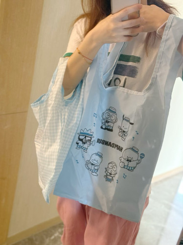 日单动漫卡通周边折叠购物袋持续更新 可能会有点小瑕疵 介意wu拍