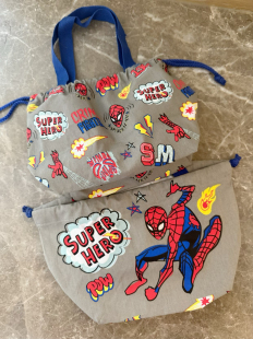 收纳包 抽绳袋 日单卡通动漫周边系列 帆布包