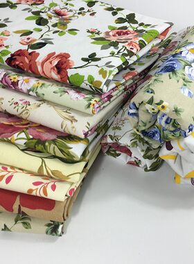 纯棉碎花沙发抱枕加厚手工老粗布
