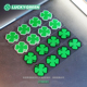 lucky良运车贴 防水摩托头盔电动车汽车贴纸 原创幸运好运四叶草