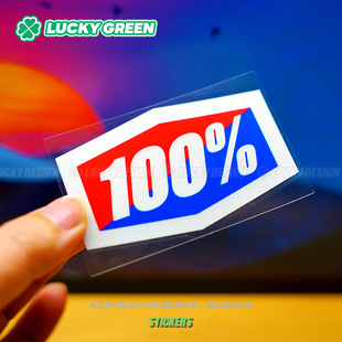 lucky良运车贴 100% 4x4越野反光车贴 保险杠警示标贴防水不褪色