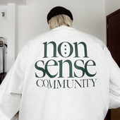 305克重宽松box版 BUllSHITLAB NOSD 24FW 基础系列 型多色长袖