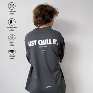 NOSD (by BUllSHITLAB) 25FW 运动系列“Justchillit”速干运动T