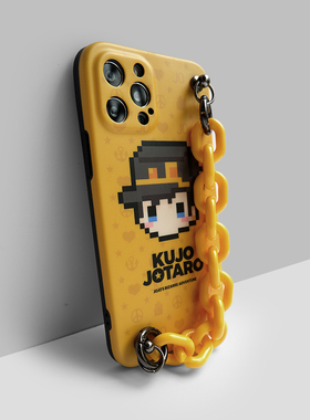 SMTM适用苹果12promax/11/XR空条承太郎周边JOJO的奇妙冒险手机壳15保护套