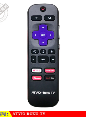 ATVIO ROKU TV原装Atvio Roku.TV液晶电视机遥控器 英文 美版