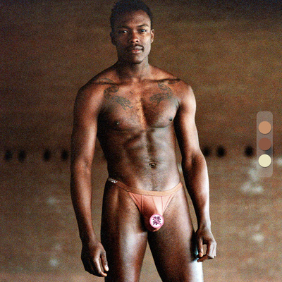 Sukrew性感简约男士丁字裤大囊袋