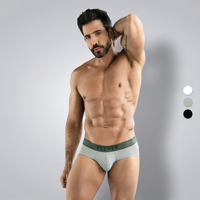 CleverModa男士三角内裤U凸立体