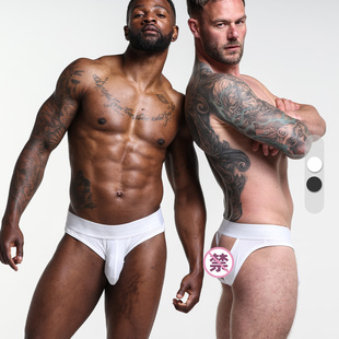 英国Sukrew 性感简约混合型男士丁字裤棉高弹透气U凸囊袋舒适 SVH