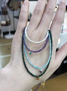 tous紫水晶珍珠玛瑙女小众设计感