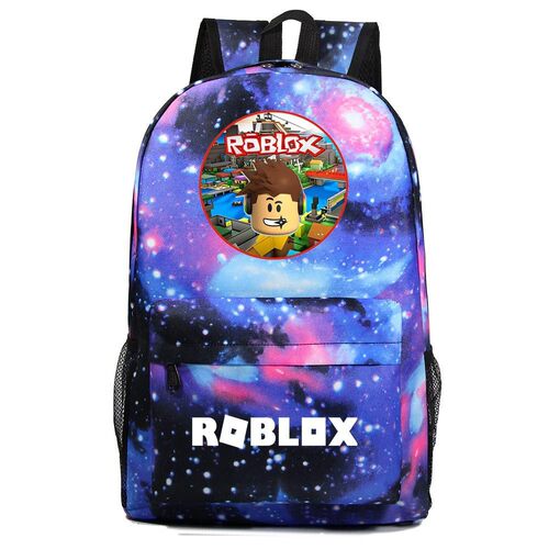roblox星空书包游戏周边雷电双肩包男女双肩包学生电脑包
