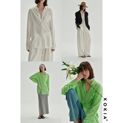 KOKIA显白呼吸感男友大衬衫