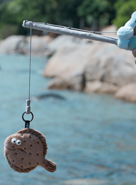 超级植物logaloga钥匙扣创意包包挂件送女生可爱生日礼物伴手礼