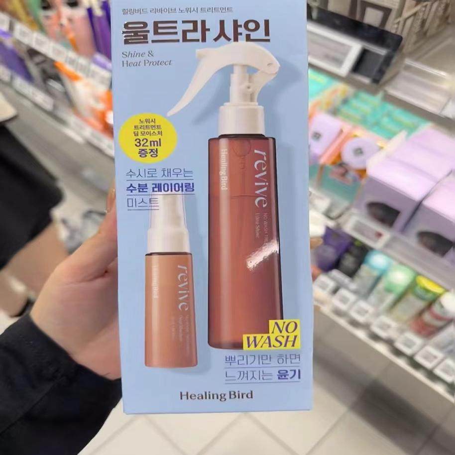 韩国直邮 healing birdample免洗精华素护发喷雾修护受损洗前发膜